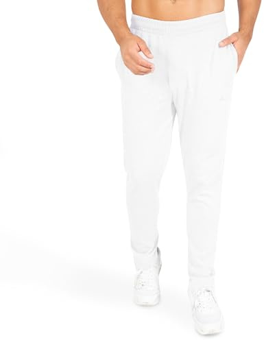 SMILODOX Jogginghose Herren David, Sporthose, Freizeithose, Trainingshose lang, Sweatpants Jogger mit hohem Baumwollanteil, Stylische Activewear, Beige, Größe XXL
