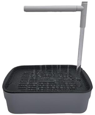 LZYWOD Inicio/l - Tina automática para loros, ducha de pájaros, cuencos de baño, jaula de palomas, periquitos transparentes K1r2 cacatúas