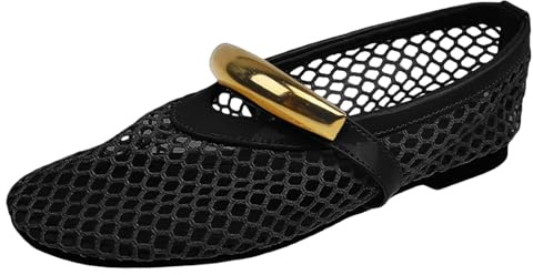 Sandales plates pour femme Décontractées Sandales à talons carrés pour femmes tendance décontractée style européen avec boucle métallique confortables la saison estivale