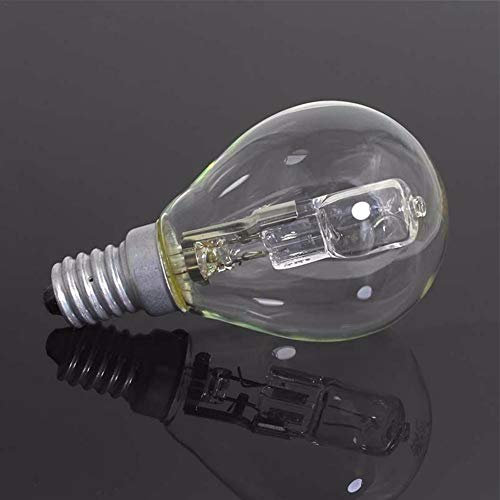 Lampadina per forno E14 42W Lampadina alogena da 220 V adatta per applicazioni con forno e microonde Lampadina resistente al calore a 300 ° C (2 pezzi)