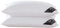 YZTEX 2 Pack Goose Feather and Down Pillows 100% Cotton Shell Soft Hotel Quality Pillows(40% Down)