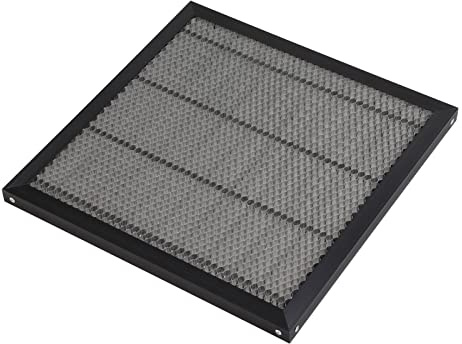 Honeycomb Arbetsbord 400 X 400 Mm Bänkskiva i Aluminium Bikupa CNC-bearbetad Laserskärningsbädd, Kompatibel med Olika Graveringsmaskiner
