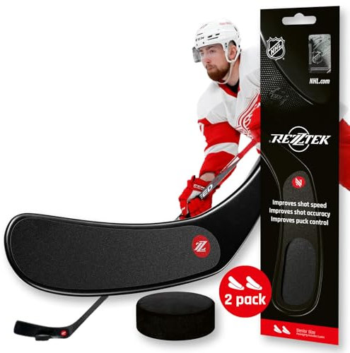 Rezztek Eishockey Schläger Tape Alternative - Hockeyschläger Griffband, Leistungsstarker Griff - für EIS- & Straßenhockeyschläger - Verwendet von NHL Spielern