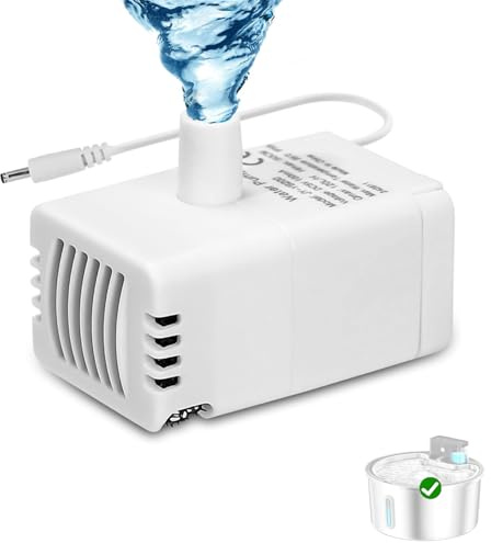 Bomba para Fuente de Agua PawPoll, Bomba de Repuesto para Fuente Inalámbrica PawPoll PW-D03, Modelo JY-YB200
