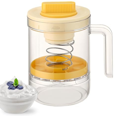- Colino a secco – Colino per filtrazione a pressione | Dispositivo di filtrazione per formaggio | Per l'uso in cucine domestiche per la preparazione del latte, alimenti per bambini e gastronomia