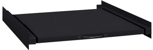 Genérico Estante Intermedio para Lavadora Negro 60 x 60 x 8 cm Acero,Accesorios para electrodomésticos,Accesorios para electrodomésticos de lavandería,Accesorios para lavadoras y secadoras-42022039