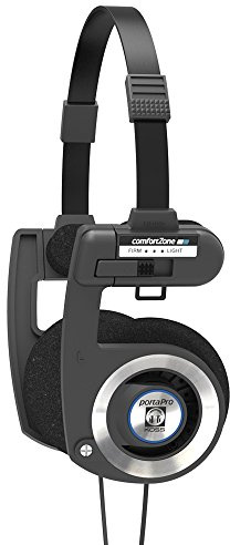 Koss Porta Pro on Ear Headphones with Case Black