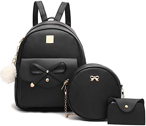 I IHAYNER Zaino da donna Ncdxs309037 (confezione da 1), Nero, M, Zainetto