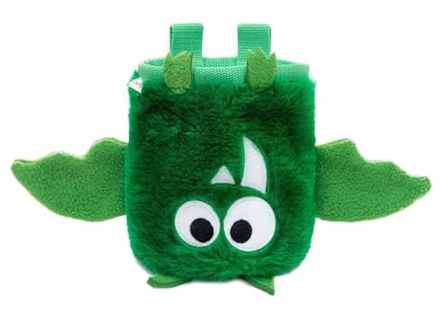 Crafty Climbing - Green Bat Kletterbeutel Fledermausform, 11 cm x 15 cm, 60 g, für bis zu 50g Kletter-Chalk / Magnesia