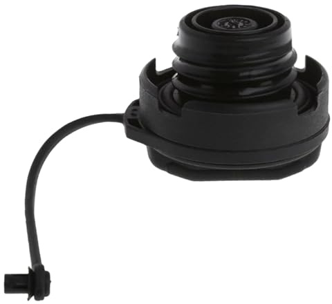 Tankdeckel mit Halteband,Auto Kraftstofftankdeckel,Tankverschluss für VW Polo 9N 6R,Passat B3 B4 B5,Audi A1 A2 A3 A4 A6 A8,Skoda Seat,Auto Zubehör,Tank Abdeckung Benzin Ersatz 1J0201550A 1J0 201 550A