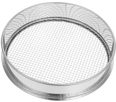ORFOFE Tamiz De Tierra De Malla para Jardinería Tamiz De Acero Inoxidable para Bonsáis para Separar Jardinería