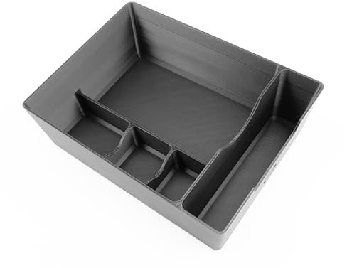 Armrest Organizer Compatible with Dacia Duster 3 (2024) - Center Console Armrest Insert, Easy and Tidy Organization of Small Items