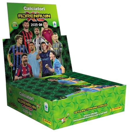 Calciatori Adrenalyn XL™ 2025-2026 – Box da 24 Bustine Panini