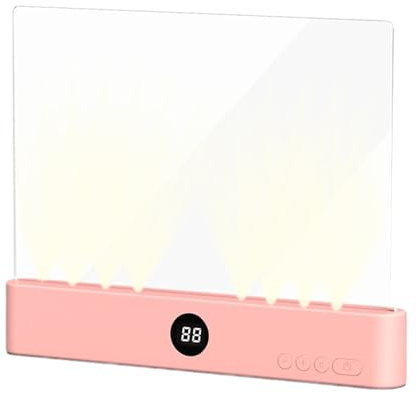 Luce Da Lettura | Protezione Oculare Pannello Trasparente - LED Lampada Per Libri Da Comodino - Per Donne Uomini Bambini ri Casa Viaggio Dormitorio Ufficio Scuola Camera Da Scrivania Compleanno