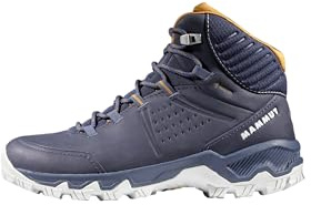 Mammut Nova IV Mid LTH vandrings- och vandringsskor för kvinnor, Marin Cheetah, 40 EU