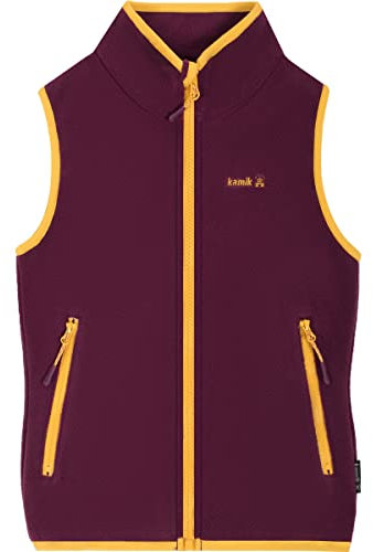 Kamik Kinder Dawn Weste, Grape-Saffron, 176