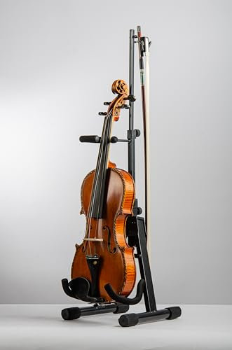 Christina Violin Cello Stabilized StandPortable, easy to carryAdjustable bow height adjustable (Violin Stands)