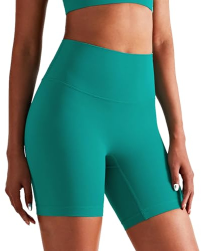 JTSONN Pantalones Cortos de Deporte para Mujer, Pantalones Leggings Cortos de Yoga Cintura Alta, Mallas Cortas Short Deportivo Mujer, Mallas Deporte Cortas para Correr Fitness Ciclista