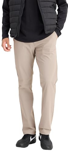 Dockers GO AIRWEAVE Chino Slim, Pantalon Actif pour des Hommes, Sahara Khaki,