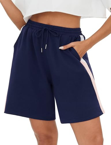 Terecey Pantaloncini Donna Estivi Larghi Sportivi Casual Relax con Tasche