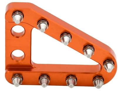 bromskopplingsspak Motorcykel bakbromspedal stegplatta spets passar för EXC EXCF SX SXF XCF XCW TPI 125 150 200 250 300 350 400 450 500 2008-2023(Style A Silver)