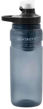 Katadyn BeFree AC Bottle Bouteille d'eau filtrante ultra légère pour l'extérieur, en fibre creuse et charbon actif, pour camping, randonnée, trekking, voyage, filtration de l'eau portable sans BPA