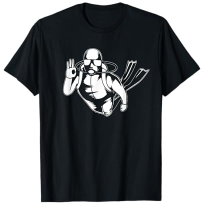 Scuba Diver Plongée Cadeau Plongeurs Graphique Du Plongeur T-Shirt