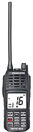 Himunication HM160MAX Radio VHF Portátil Impermeable y Parpadeante