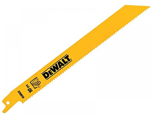 Bi-Metal General Purpose Reciprocating Blade 203mm x 10 TPI (Pack 5)