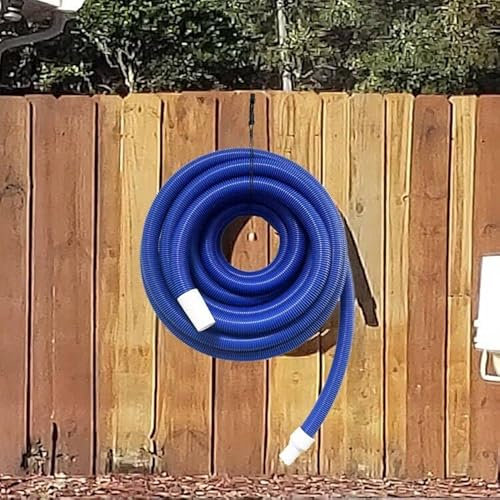 Support mural en métal robuste pour tuyau d'arrosage, peut supporter jusqu'à 18,2 m (22,7 kg), sans tuyau