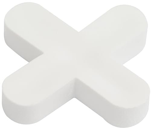 AERZETIX - C71047 - Lot de 75 croisillons en croix 6 mm pour joint de carrelage et faïence - en plastique - sol mur colle