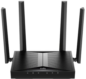Cudy BE3600 WiFi 7 Gigabits 4 Stream Dual Band Router, MU-MIMO Antenas De Alta Ganancia VPN Clientes y Servidor, Control En La Nube, Cudy App y Mesh Compatible, WR3600