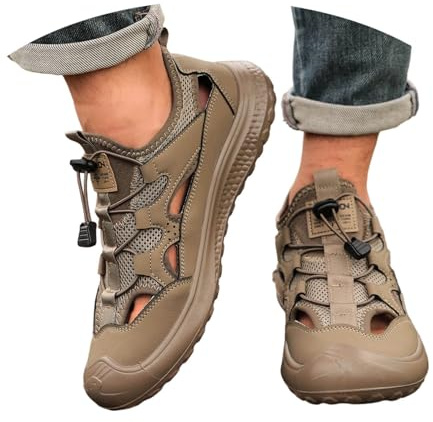 YOSUWOAI Zapatos de agua para hombre, zapatos de baño para playa, modelos de correr, zapatos de natación, zapatos de agua para mujer, zapatos de surf, transpirables, senderismo, trekking, sandalias