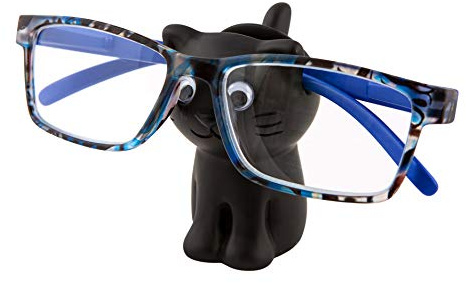 Remaldi Glasses Stand for Specs - Gift Present Boxed Felix Cat Spec Holder Black