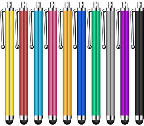 Jsdoin Stylus-Stifte für Touchscreens von Tablets, iPad mini, iPad Pro, iPad Air, Smartphones,10 Stück