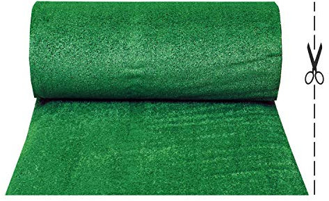 OLIVO.shop | GRASS GREEN Prato sintetico 7 mm a metro, erba artificiale interno esterno drenante su misura, tappeto erba finta H 2 mt