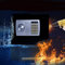 8.5L Tresor, Feuerfester Tresor, Elektronischer Digitaler Safe mit 2×Notschlüssel, Doppelbolzen Verriegelung, Haustresor, Sicherheitsbox Für Pistolen, Geldschmuck, Dokumente, Schwarz