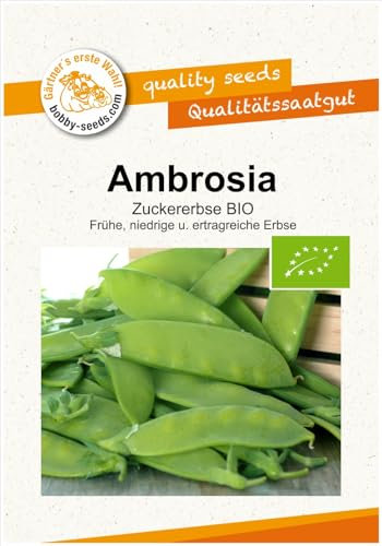 BIO-Erbsensamen Ambrosia Zuckererbse Portion