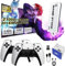 2025 Retro Game Console Video Game Stick, 20000+ Classical Games with Dual 2.4G Wireless Gamepads, Plug & Play for TV HDMI Output, Gift for Boys and Adults