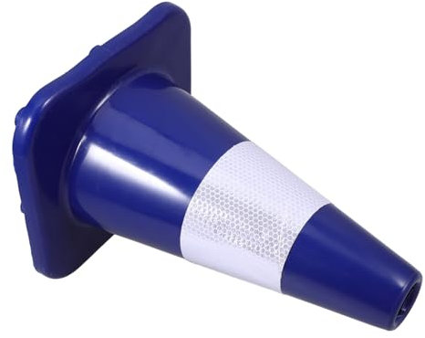 Ciieeo Coni Stradali in Plastica Riflettenti Coni Per Parcheggi e Per Addestramento e Sicurezza Stradale e Per Parcheggi