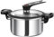 Pressure Cooker Pot, Stainless Steel Stew Cooker, Fast Cooking Kitchen Accessory, Multifunctional Heat Retention Design, Dining Use, 9.45x4.53 Inches, Silver Color, 1 Piece