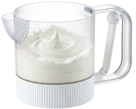Coquetier mélangeur d'œufs, mélangeur d'œufs, presse manuelle semi-automatique, récipient de mélange des aliments manuel | Accessoires de pâtisserie pour pâtisserie, restaurant, maison, salle à manger