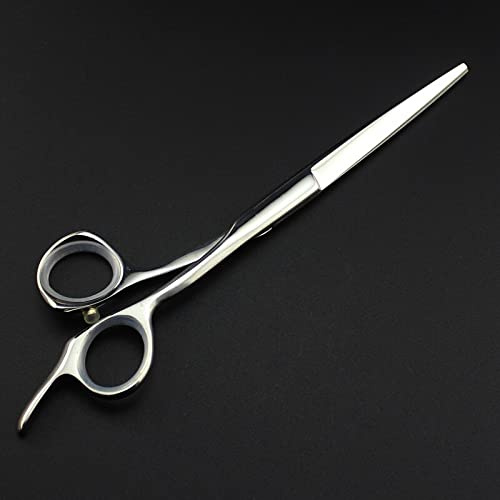 IOCCIOBB Hair Cutting Shears 6 Inch 440 Steel Sliver Hair Scissors Cutting Barber Haircut Scissor Shears Hairdressing Scissors