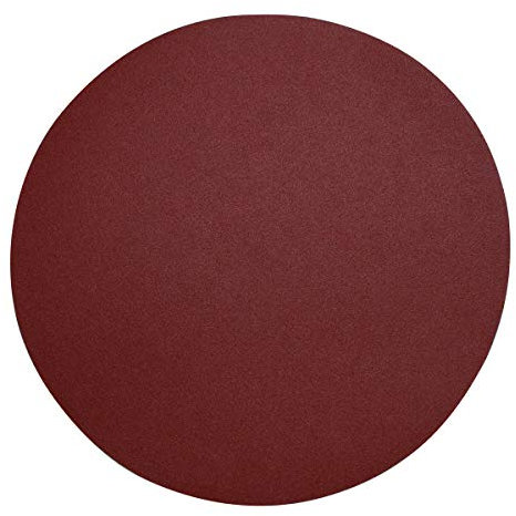 Auniwaig 10PCS 320 Grits Hook and Loop Pads Sanding Disc 12-Inch NO-Hole,Aluminum Oxide Round Flocking Sandpaper for Sanding Grinder Polishing Accessories