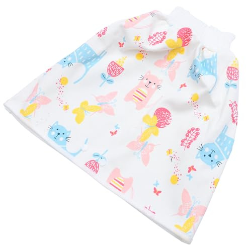 Abaodam Gonna per Pannolini Design a Vita Alta, in Cotone, Tpu e Materiale Vegetale, Comoda e Traspirante per Ragazzo Ragazza Motivo Cartoon Adorabile