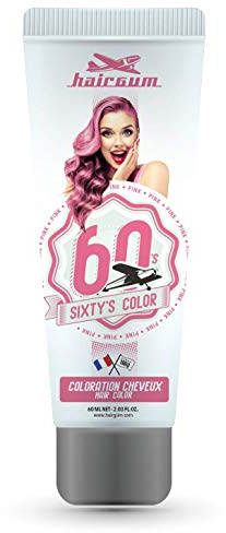 Sixty's Color Hairgum Haarfarbe, semi-permanent, Pink, 60 ml