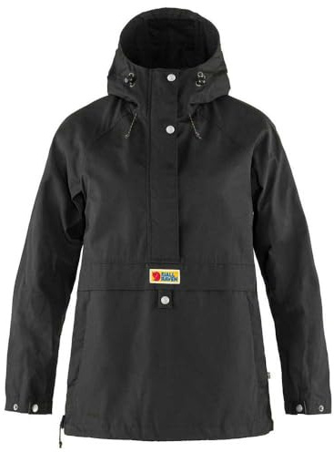 Fjällräven Vardag Anorak W, Felpa Donna, Grigio, L