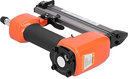Pneumatic Nailer Nail Gun,Pneumatic Staple Air Gun with Wrench,Hardware Woodworking Tools, for Furniture,Fabric, Leather Assembling, etc