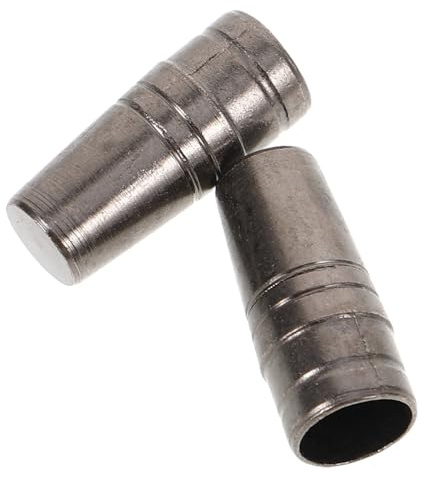 KONTONTY Ombrello Resistente in per, Pezzi Nero Punte Metallo Copertura 2 Accessorio Facile, Protezione da per Ombrelloni da Esterno