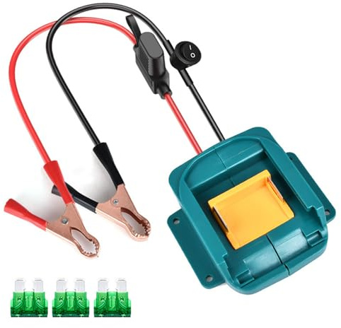 Lerpwige Démarreur d'urgence portable avec saut d'urgence pour batterie avec plusieurs écrans de protection, facile à transporter et à utiliser